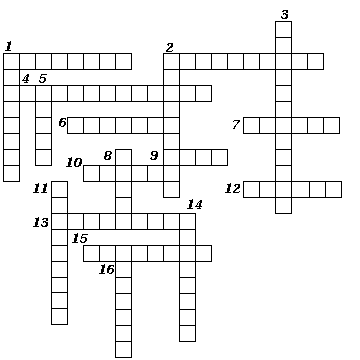 [Crossword Puzzel]